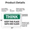Signmission Safety Culture Sign, 24 in Width, Plastic, Rectangle OS-2PACK-TS-P-1824-L-19621 - alternate 8